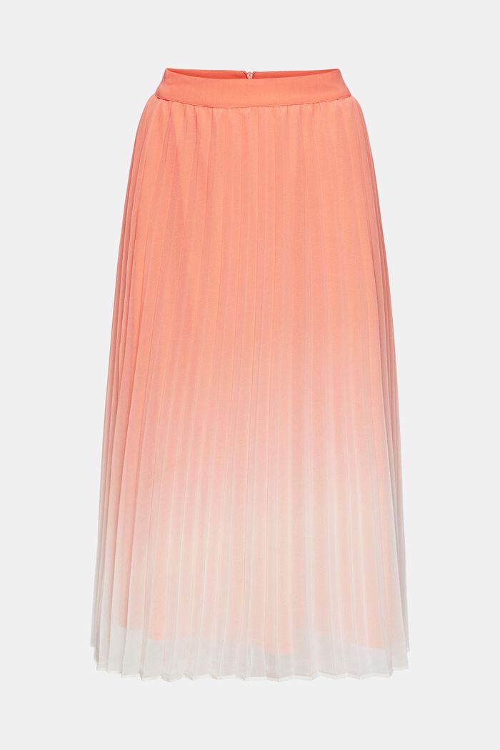 Z recyklovaného materiálu: plisovaná sukně s přechodem barev