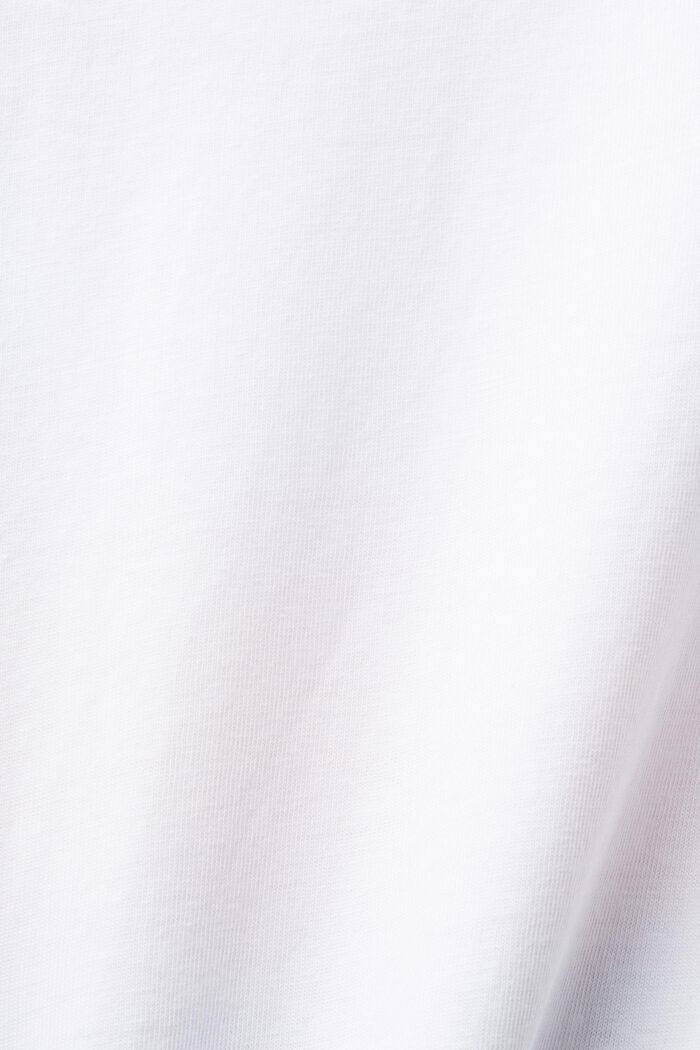Bavlněné tričko s potiskem, WHITE, detail image number 5