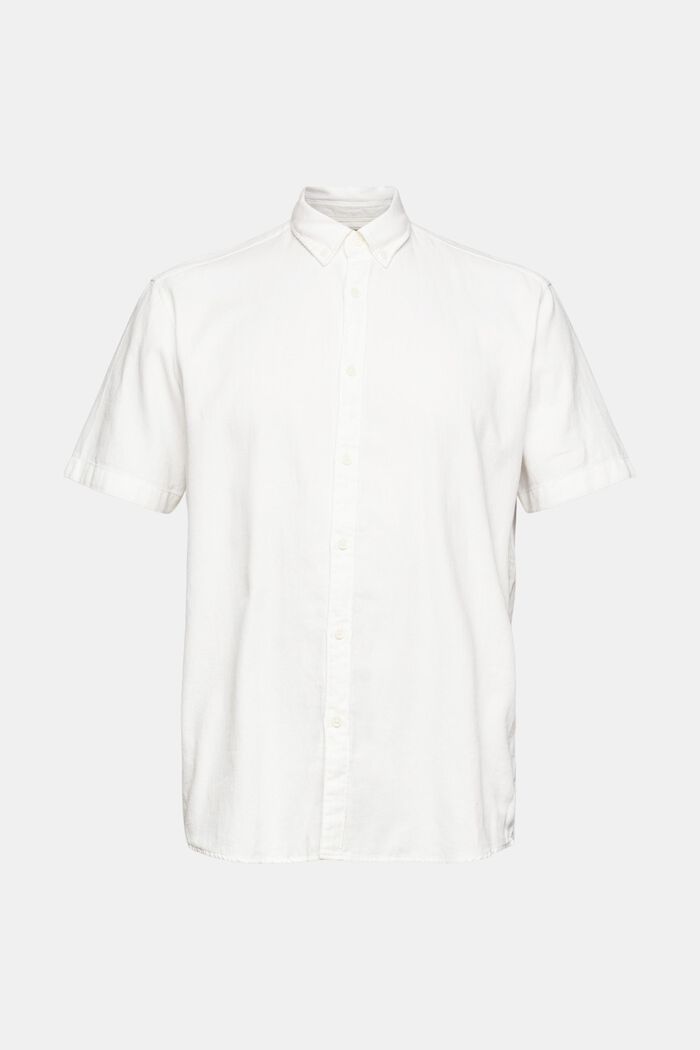 Košile s propínacím límcem, OFF WHITE, overview