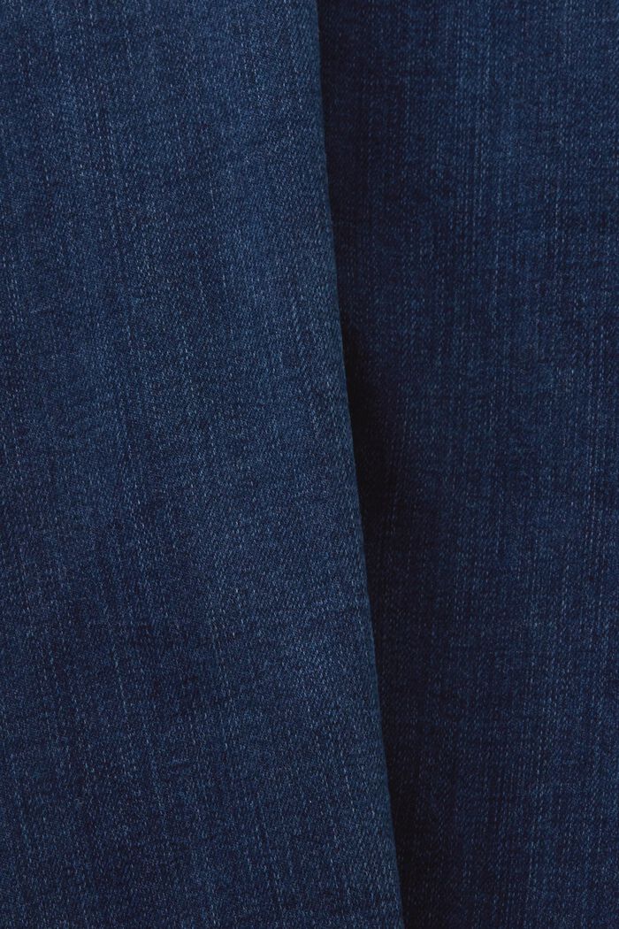 Skinny džíny se střední výškou pasu, BLUE DARK WASHED, detail image number 6