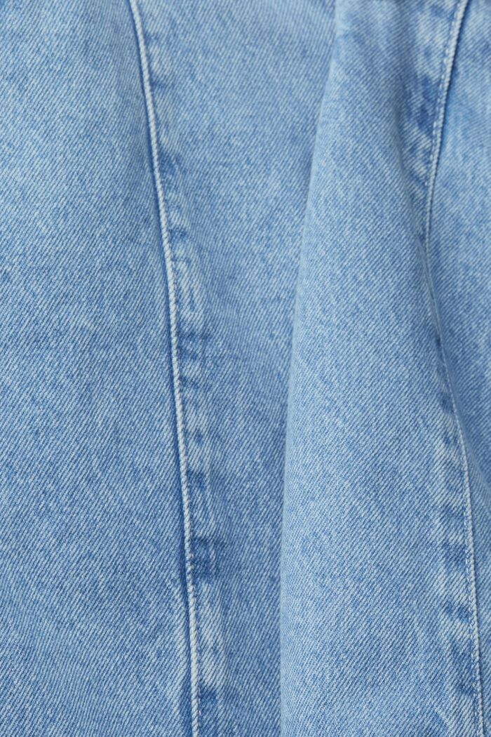 Džínová sukně ze 100% bio bavlny, BLUE MEDIUM WASH, detail image number 4