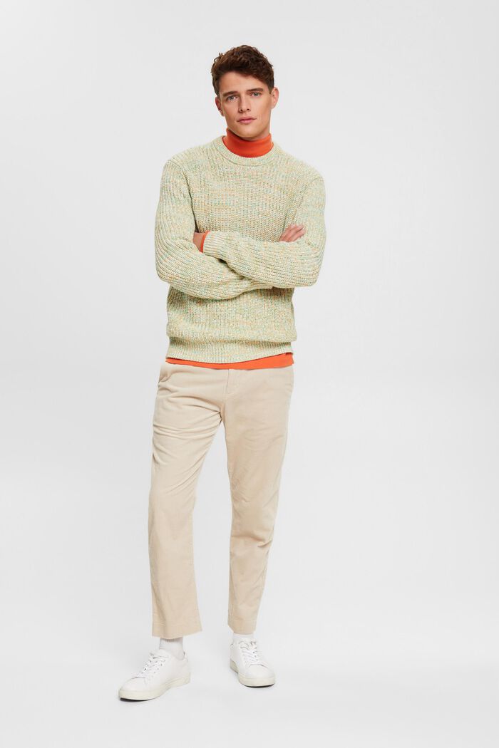Vícebarevný pletený pulovr, ICE, detail image number 4