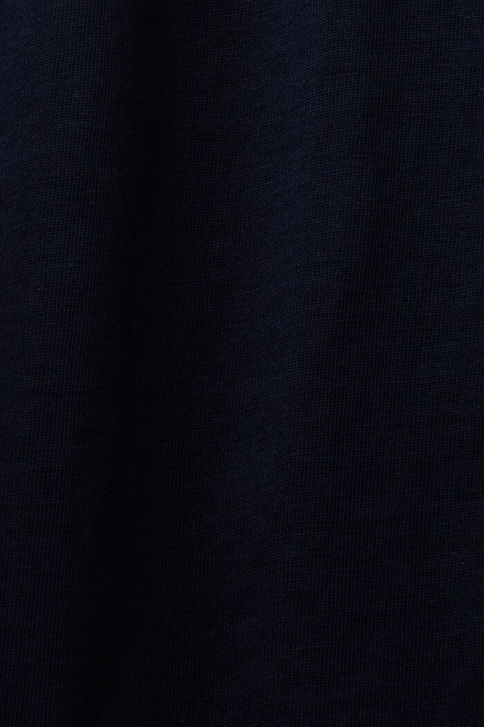 Tričko s drobným potiskem, 100% bavlna, NAVY, detail image number 5