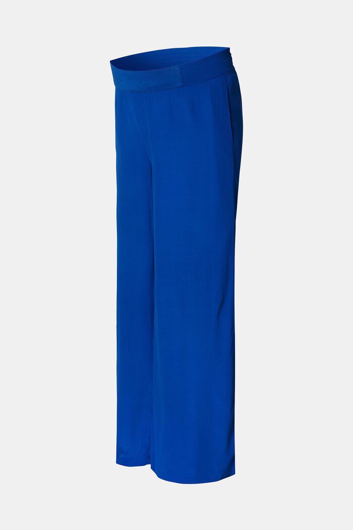 MATERNITY kalhoty se širokými nohavicemi, ELECTRIC BLUE, detail image number 4