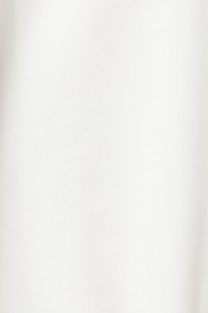 Mikina s polovičním zipem, OFF WHITE, detail image number 1