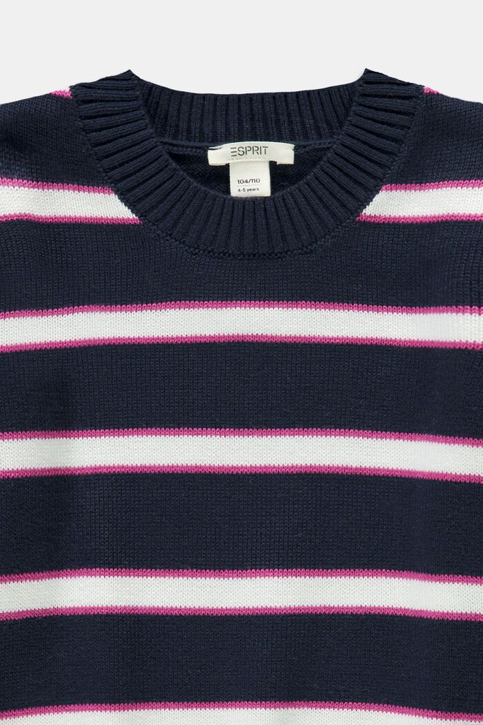 Pruhovaný pulovr, NAVY, detail image number 2