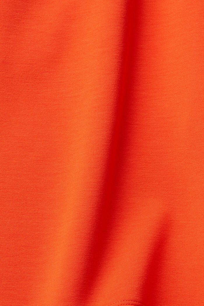 Krátké teplákové kalhoty, RED ORANGE, detail image number 1