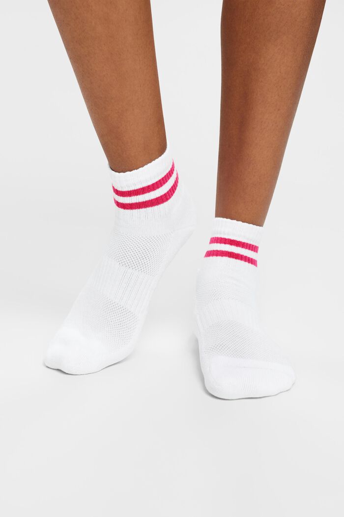 Tenisové ponožky, 2 páry v balení, WHITE, detail image number 1