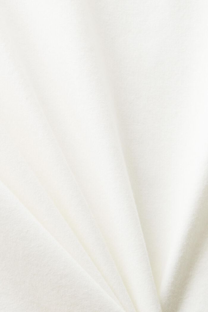 Top s dlouhými rukávy, bavlna, OFF WHITE, detail image number 5