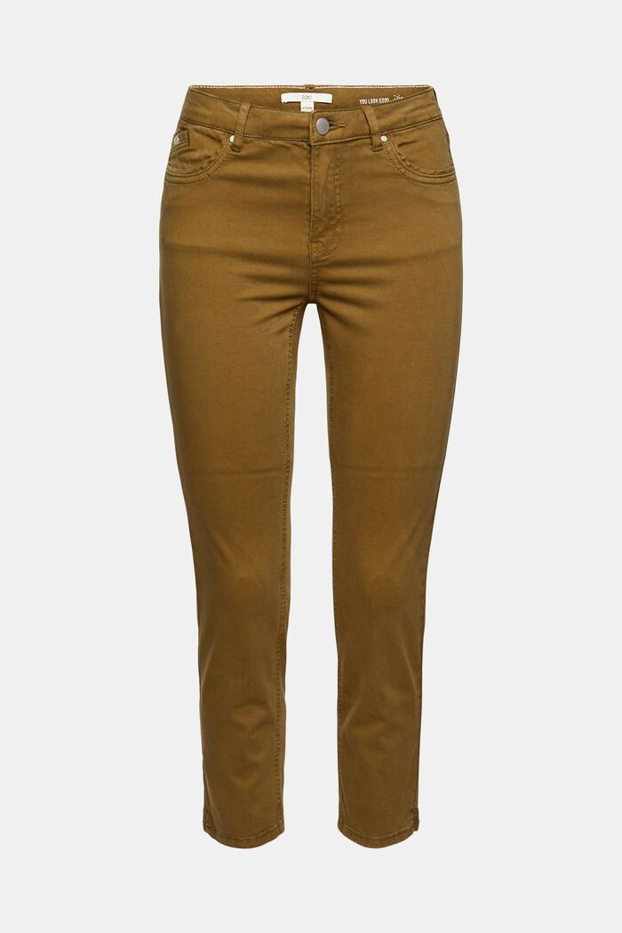 Super strečové kalhoty s materiálem LYCRA®T400®, BROWN, detail image number 2