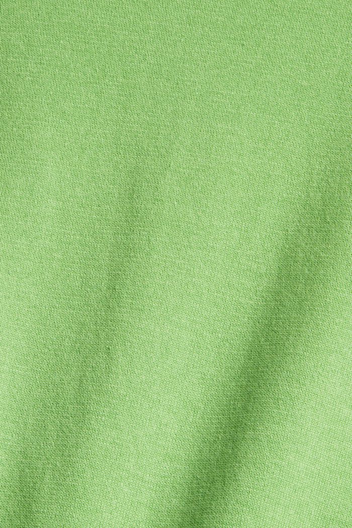 Kardigan ze směsi s bavlnou, GREEN, detail image number 4