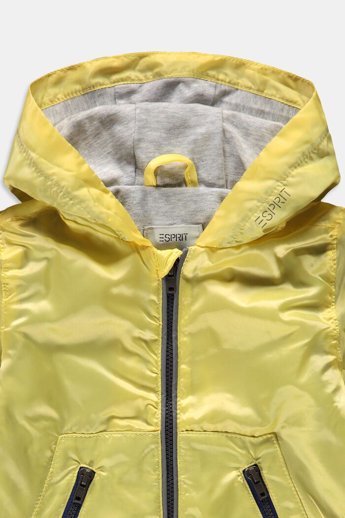Lehká bunda pro přechodné období s kapucí, HONEY YELLOW, detail image number 2