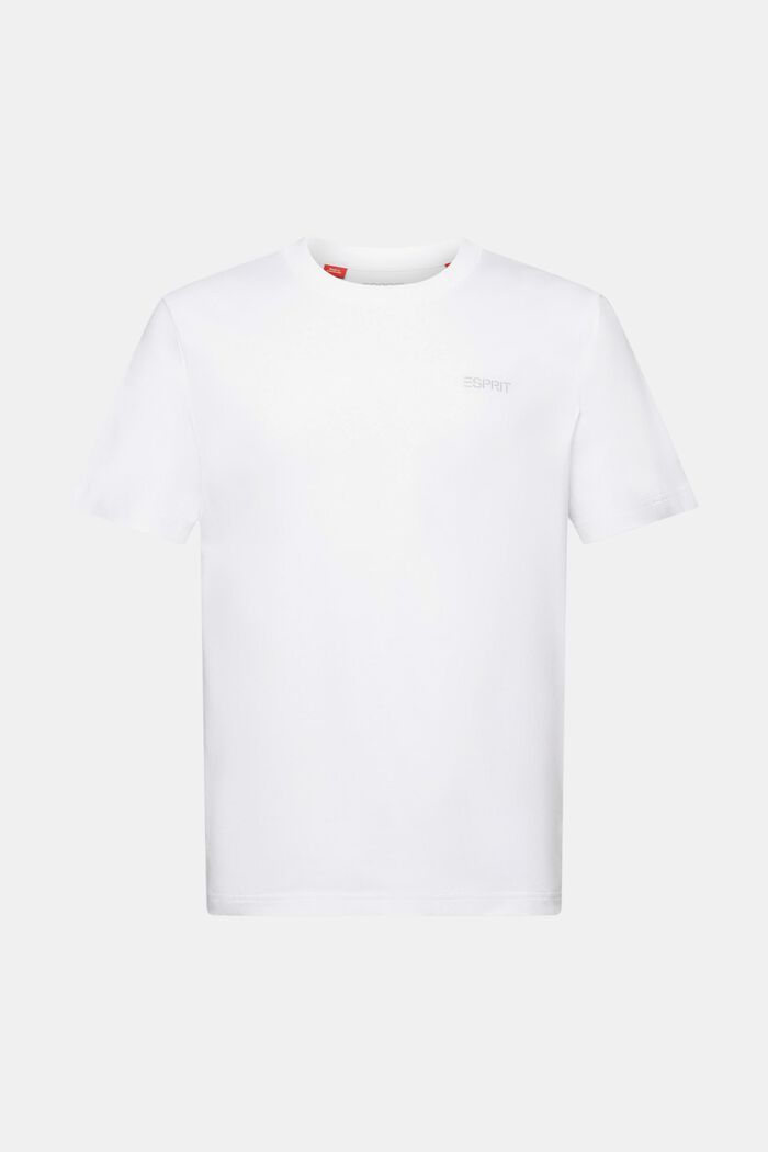Unisex tričko s logem, WHITE, detail image number 7