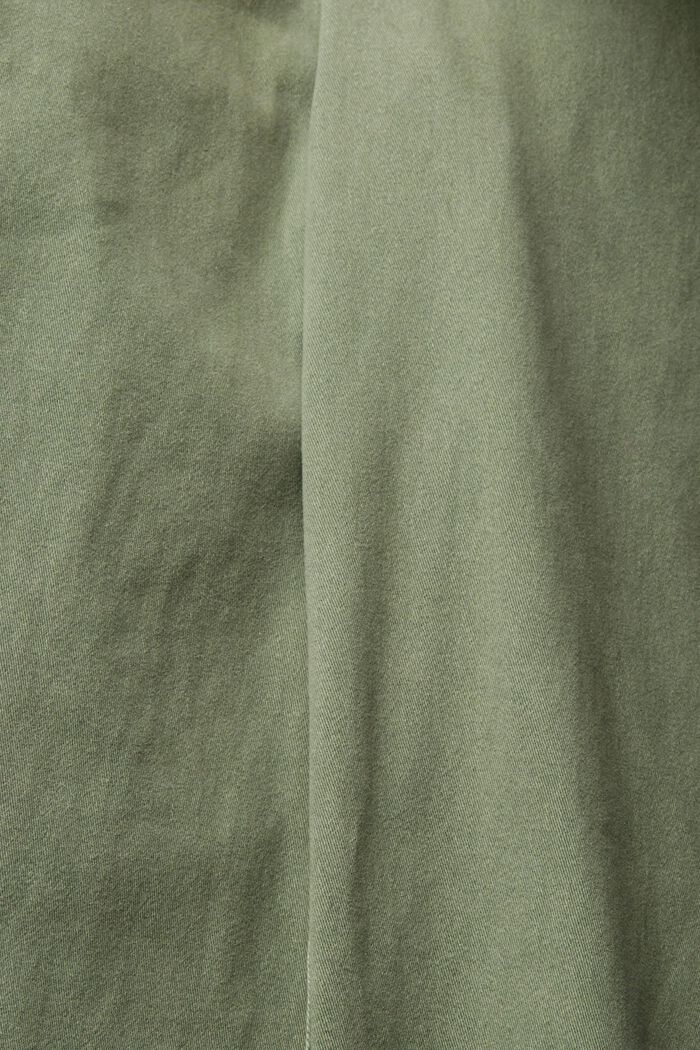 Kalhoty chino z bavlny, GREEN, detail image number 4