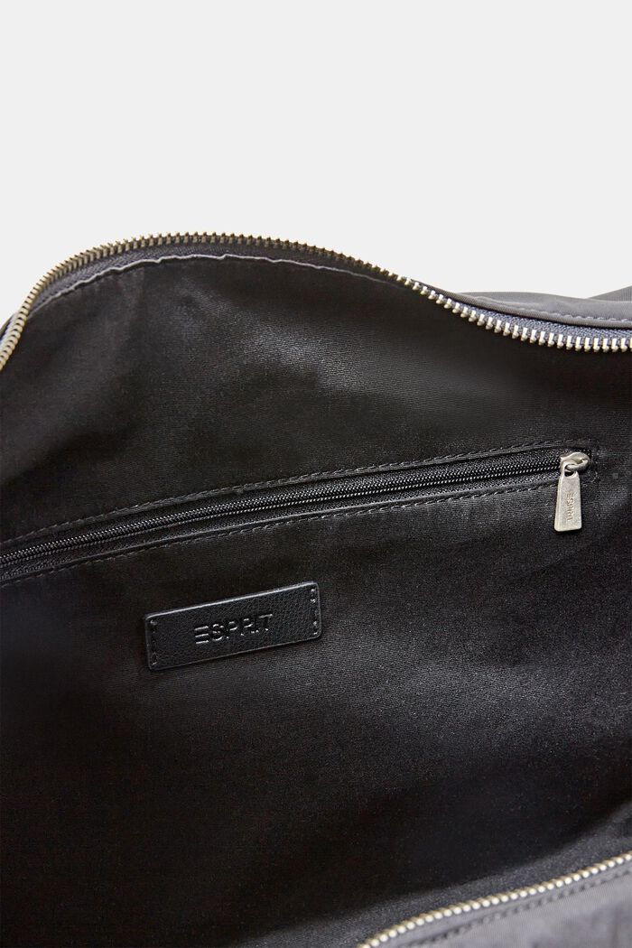 Nylonová taška přes rameno, BLACK, detail image number 3
