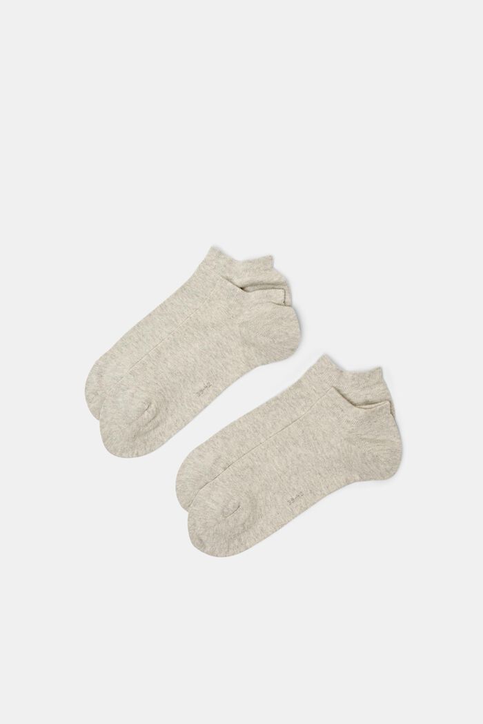 2 páry ponožek, bio bavlna, STORM GREY, detail image number 0