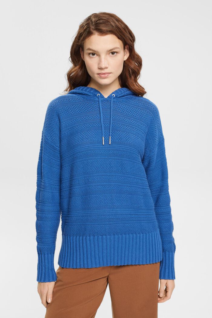 Sweaters, BLUE, detail image number 1