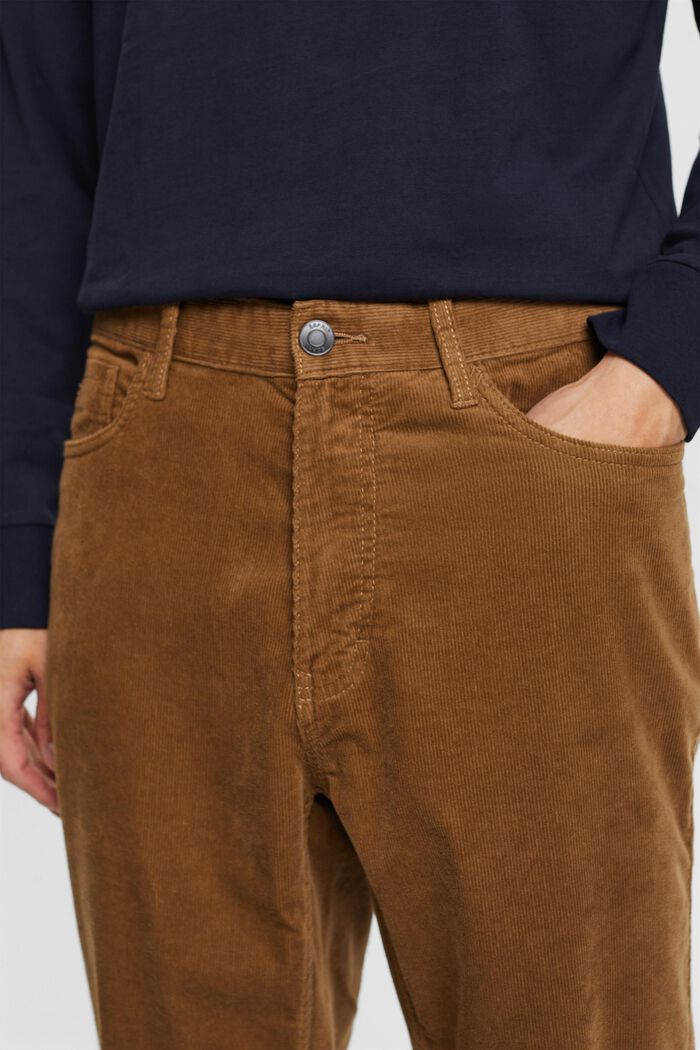 Manšestrové kalhoty s rovným straight střihem, BARK, detail image number 2