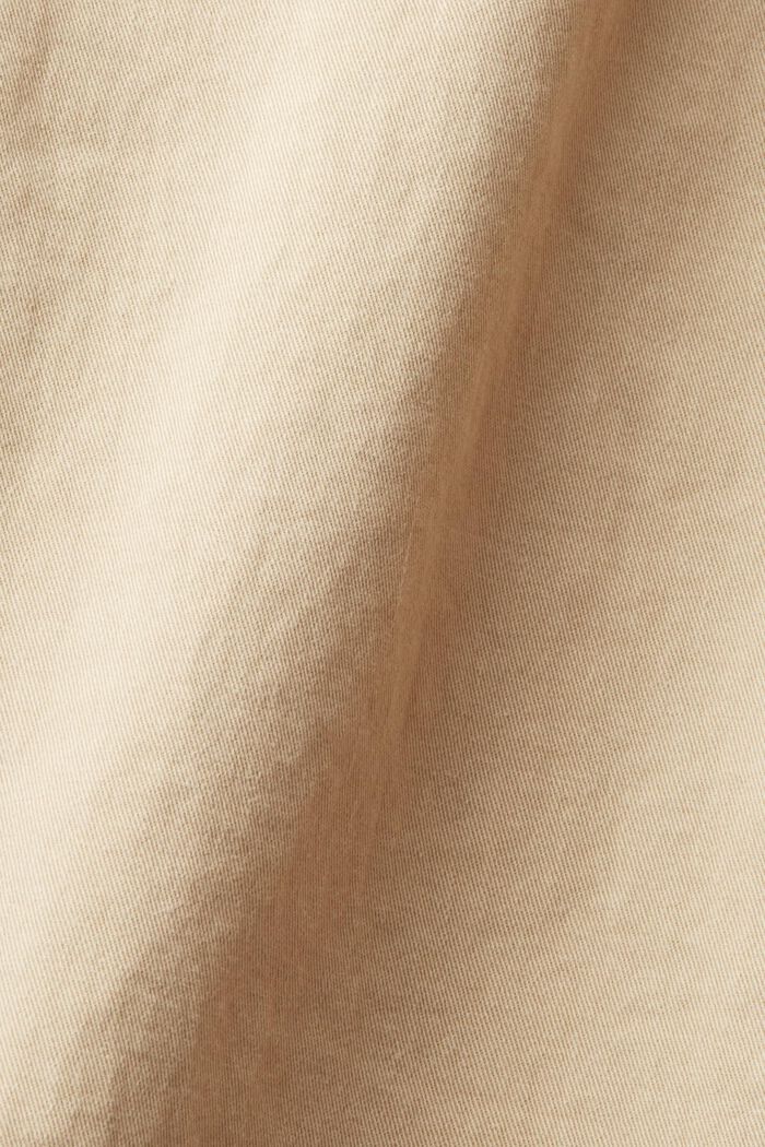 Strečové kalhoty chino z bavlny, SAND, detail image number 4