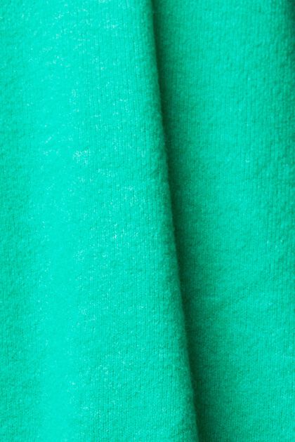 CURVY pulovr ze směsi s vlnou, LIGHT GREEN, overview
