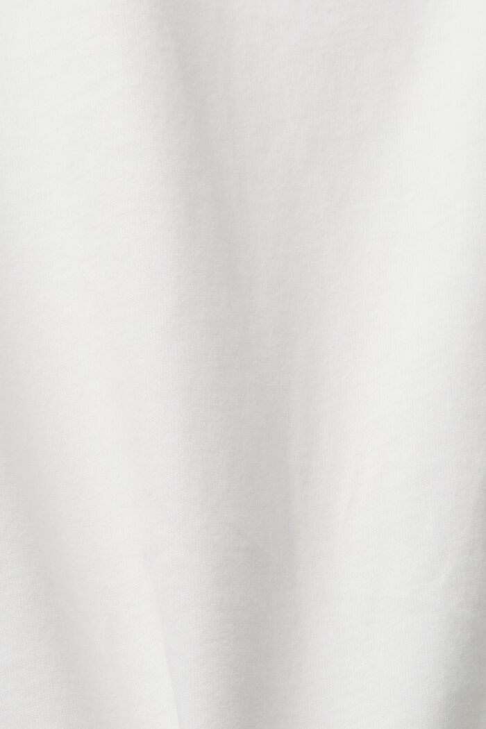 Tričko s dlouhým rukávem a lodičkovým výstřihem, OFF WHITE, detail image number 5