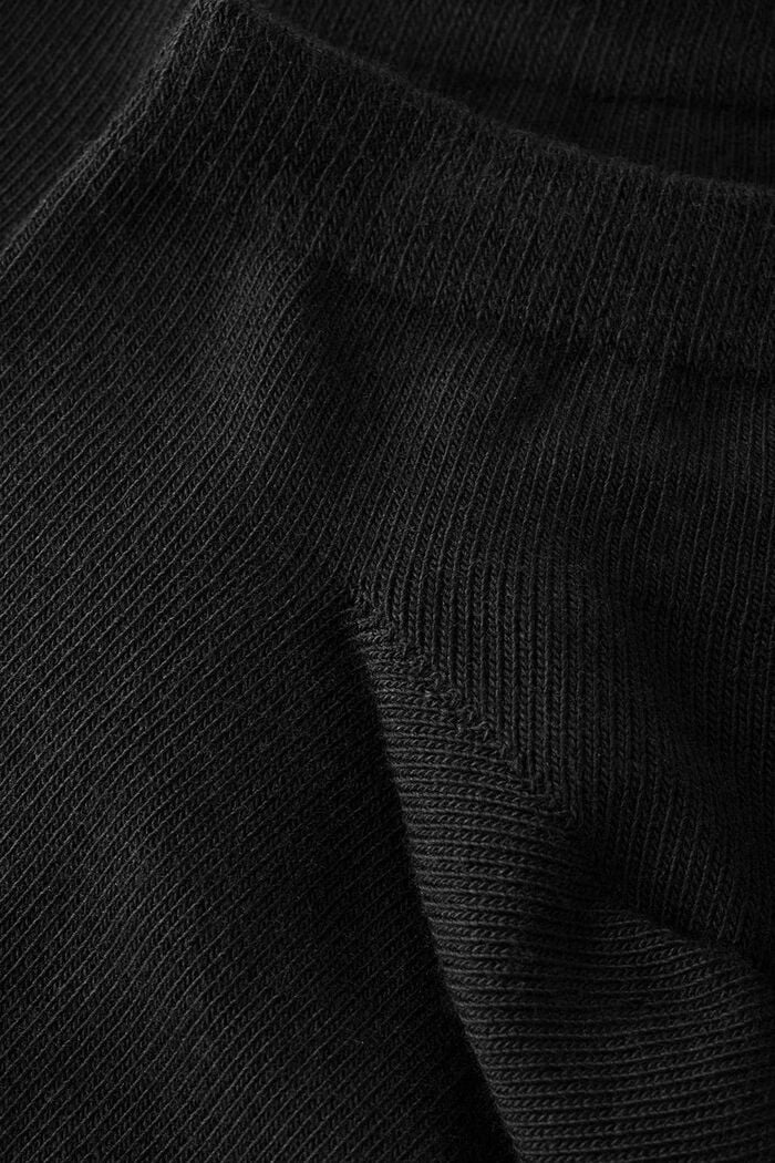5 párů nízkých ponožek, ze směsi s bavlnou, BLACK, detail image number 1