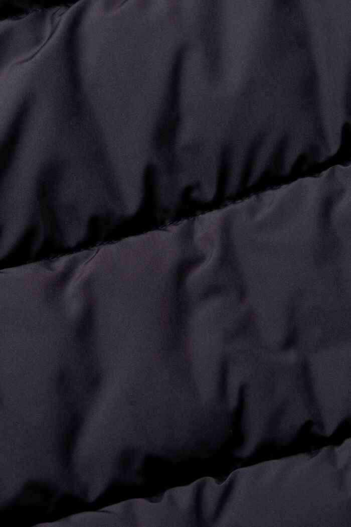 Prošívaný kabát, BLACK, detail image number 5