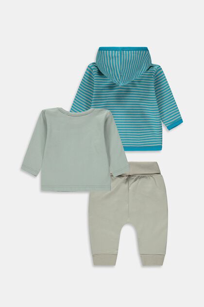 Kombinovaná sada: kardigan, tričko a kalhoty