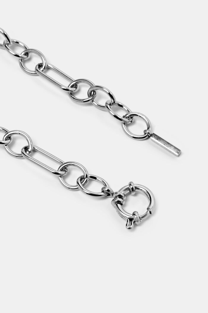 Řetízkový náhrdelník, nerezová ocel, SILVER, detail image number 1