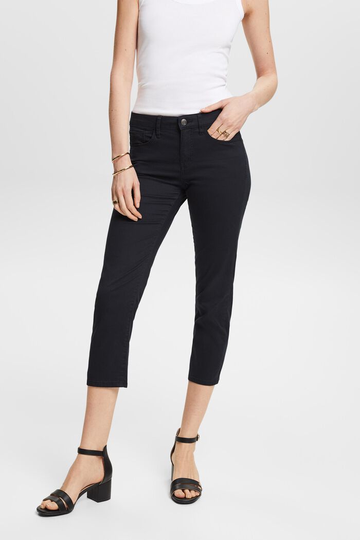 Capri kalhoty, BLACK, detail image number 0