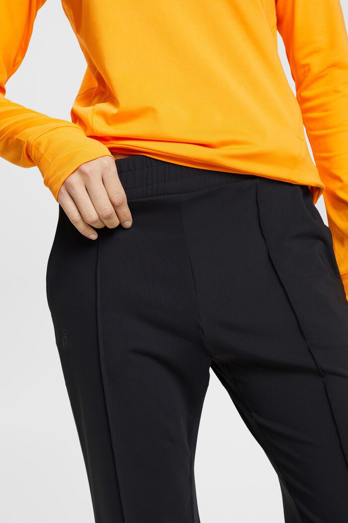 Teplákové kalhoty s úpravou E-DRY, BLACK, detail image number 2