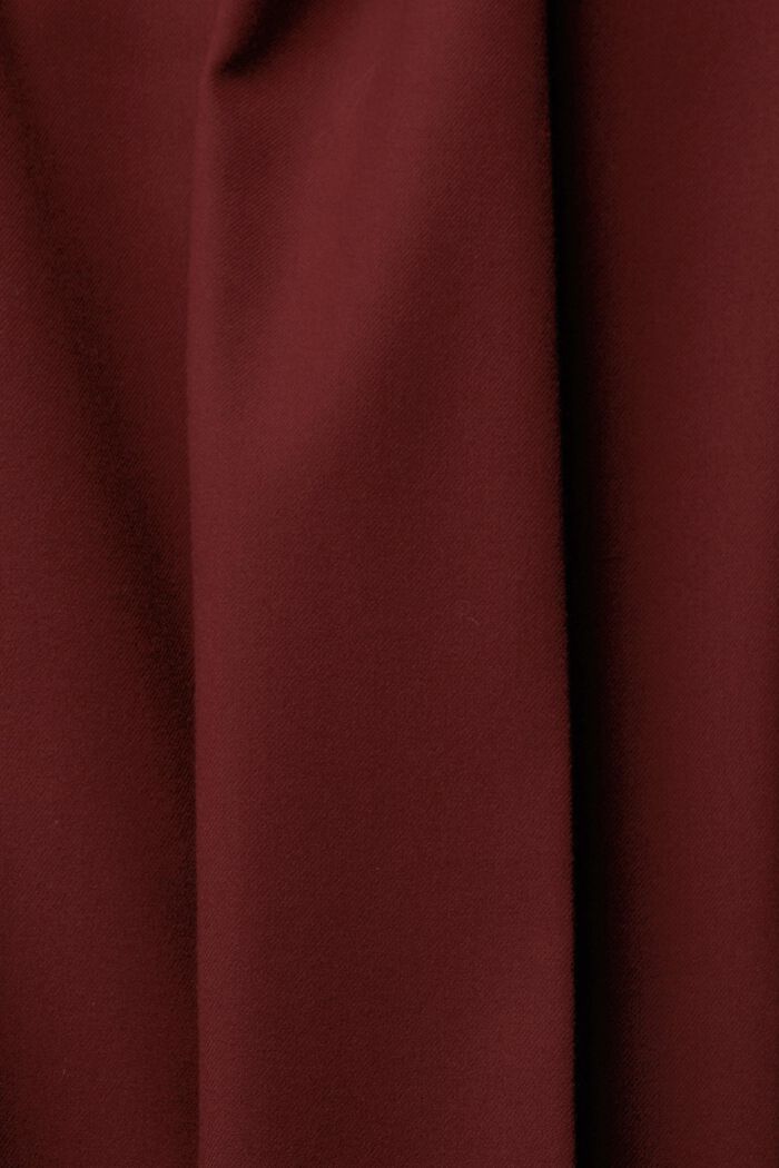 Kalhoty se zúženými nohavicemi, BORDEAUX RED, detail image number 6