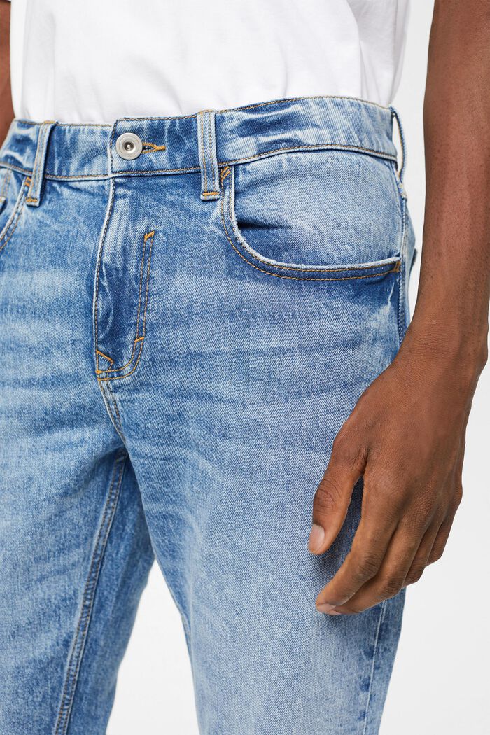 Strečové džíny, BLUE MEDIUM WASHED, detail image number 2