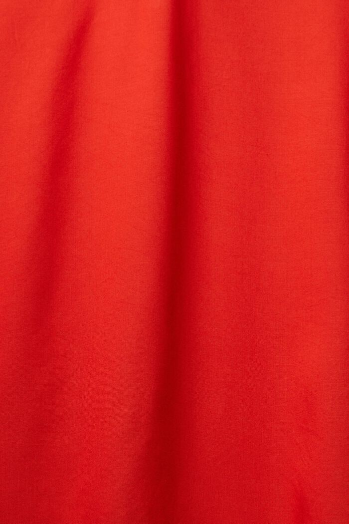 Halenka se špičatým výstřihem, LENZING™ ECOVERO™, ORANGE RED, detail image number 1