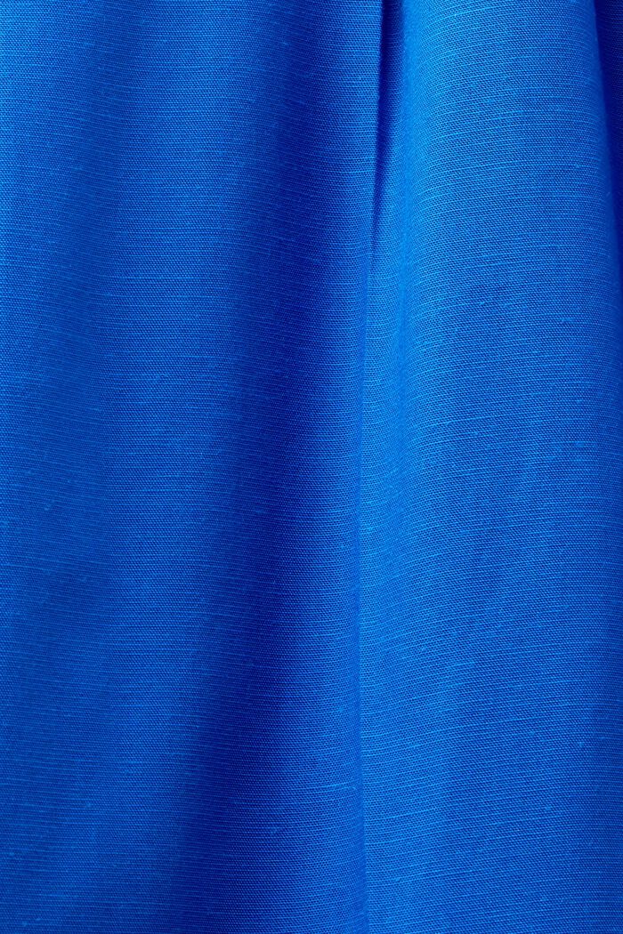 Mix and Match zkrácená kalhotová sukně, vysoký pas, BRIGHT BLUE, detail image number 6