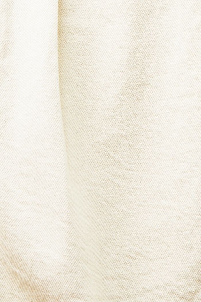 Seprané šortky z bavlněného kepru, OFF WHITE, detail image number 6