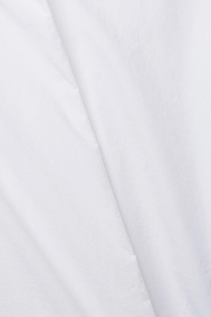 Košilová halenka oversize, WHITE, detail image number 7