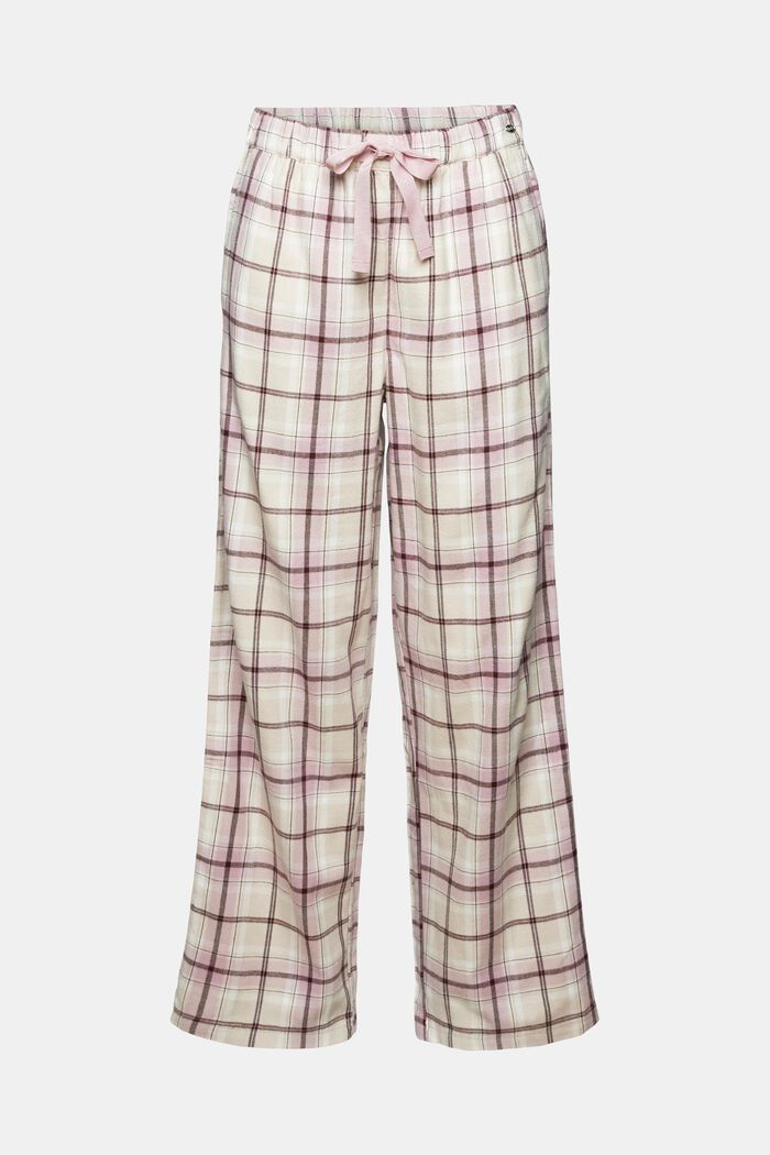 Flanelové pyžamové kalhoty, SAND, detail image number 6
