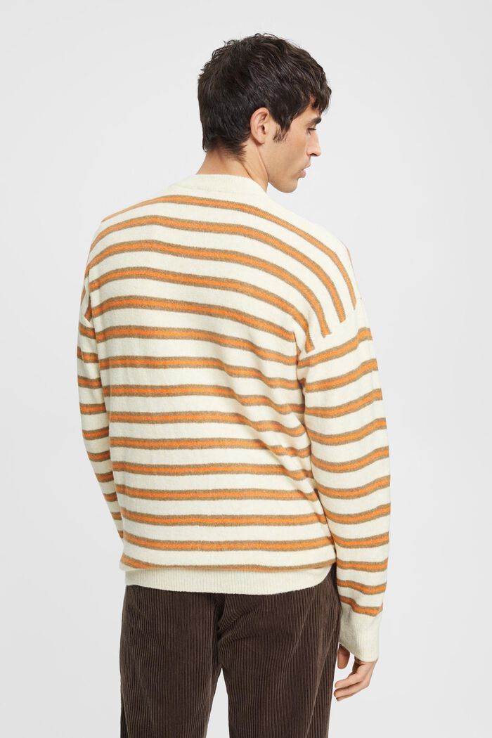 Proužkovaný pletený pulovr, ICE, detail image number 3