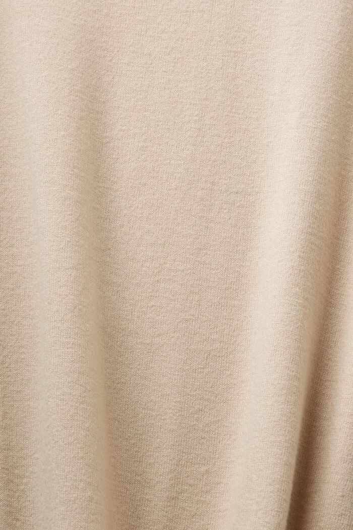 Pletený volnočasový svetr, SAND, detail image number 4