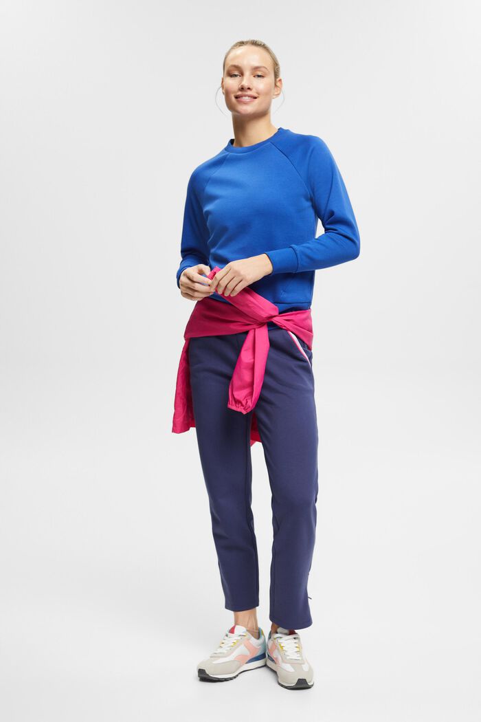 Mikina s kapsami na zip, BRIGHT BLUE, detail image number 1