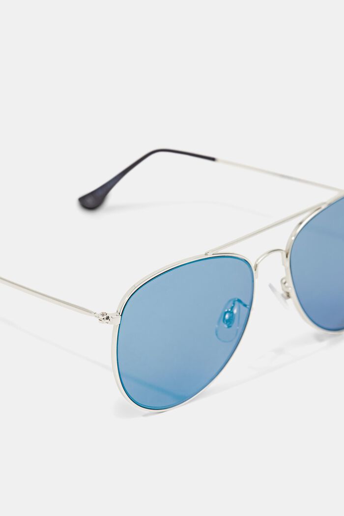Unisex sluneční brýle v pilotním stylu, NAVY BLUE, detail image number 1