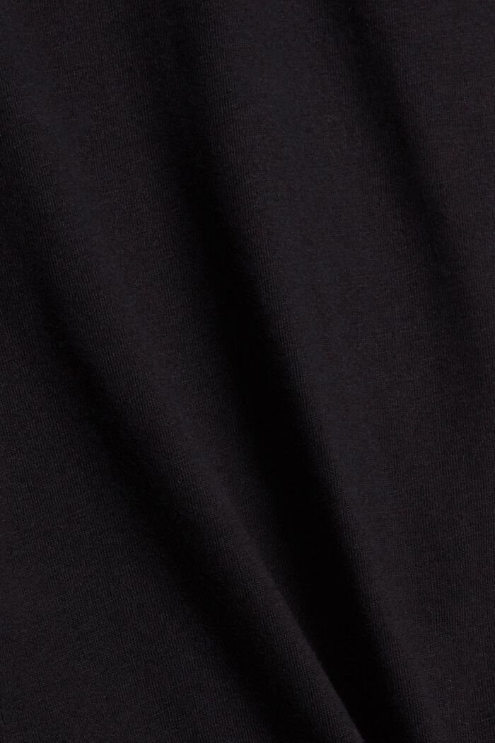 Pyžamové kalhoty ze 100% bio bavlny, BLACK, detail image number 4