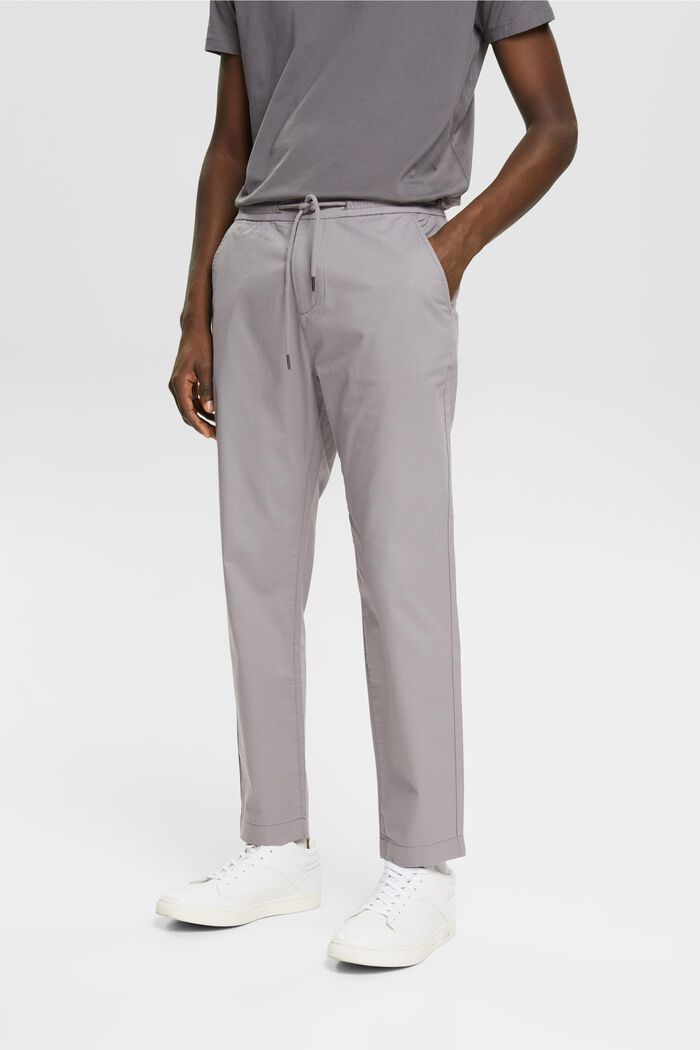 Kalhoty v joggingovém stylu, GREY, detail image number 0