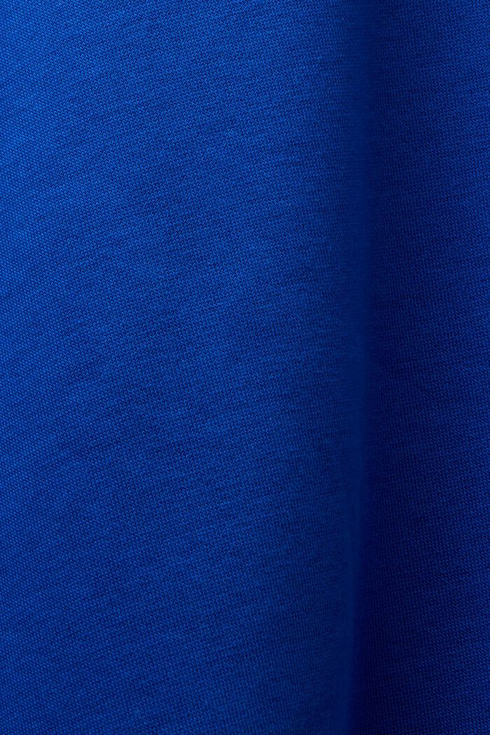 Mikina ze směsi s bavlnou, BRIGHT BLUE, detail image number 5