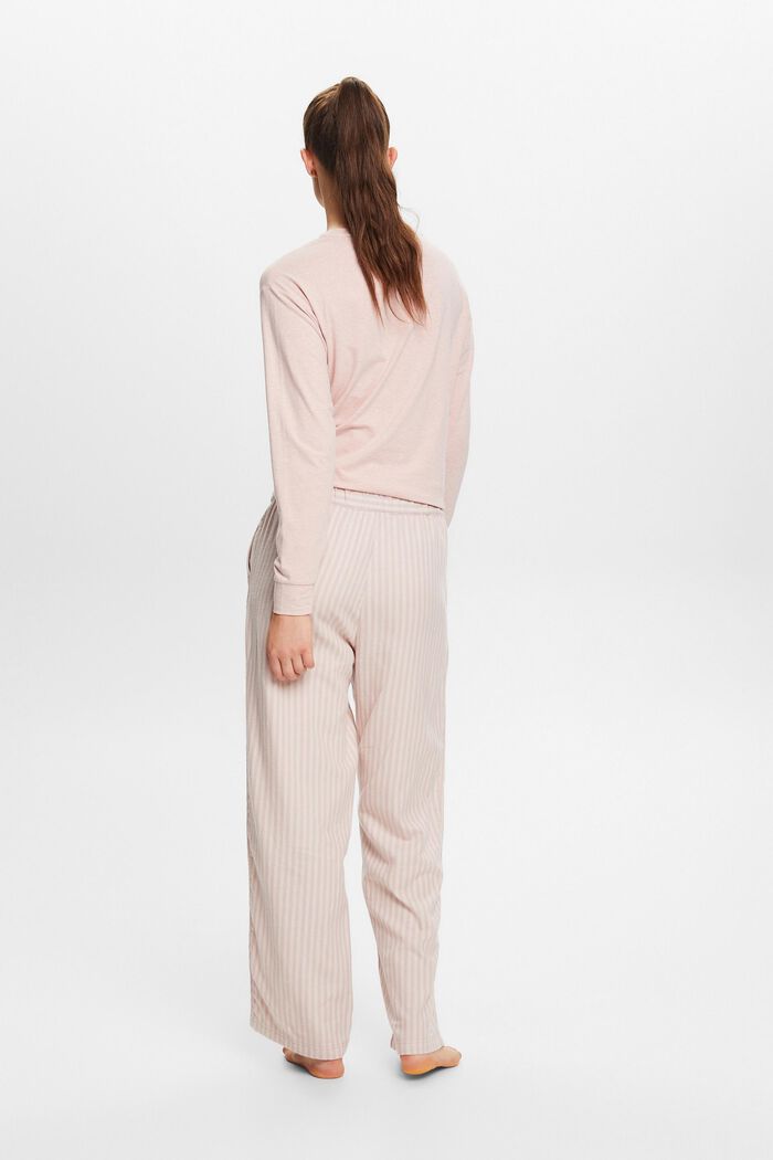 Flanelové pyžamové kalhoty, LIGHT PINK, detail image number 3