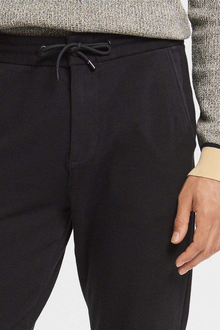 Kalhoty v joggingovém stylu, BLACK, detail image number 4