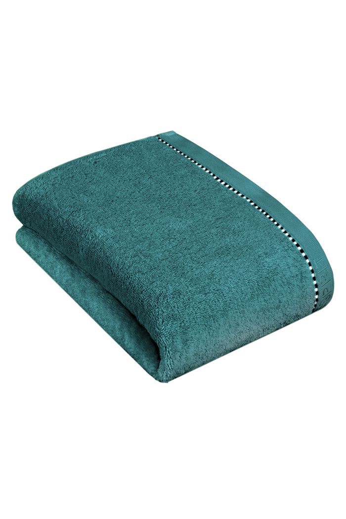 S materiálem TENCEL™: sada ručníků z froté, TEAL, detail image number 1