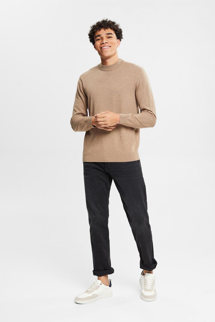 Pletený pulovr, BEIGE, detail image number 1