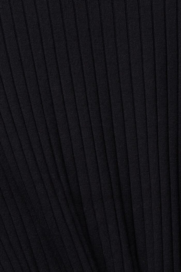 Pulovr se stojáčkem, BLACK, detail image number 1